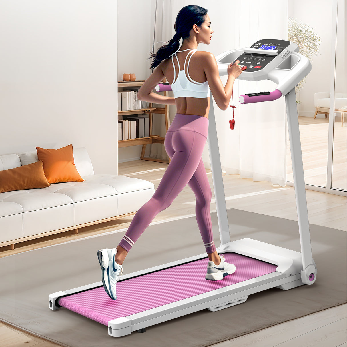 Foldable Treadmill - 2.5HP Electric Folding Running Machine