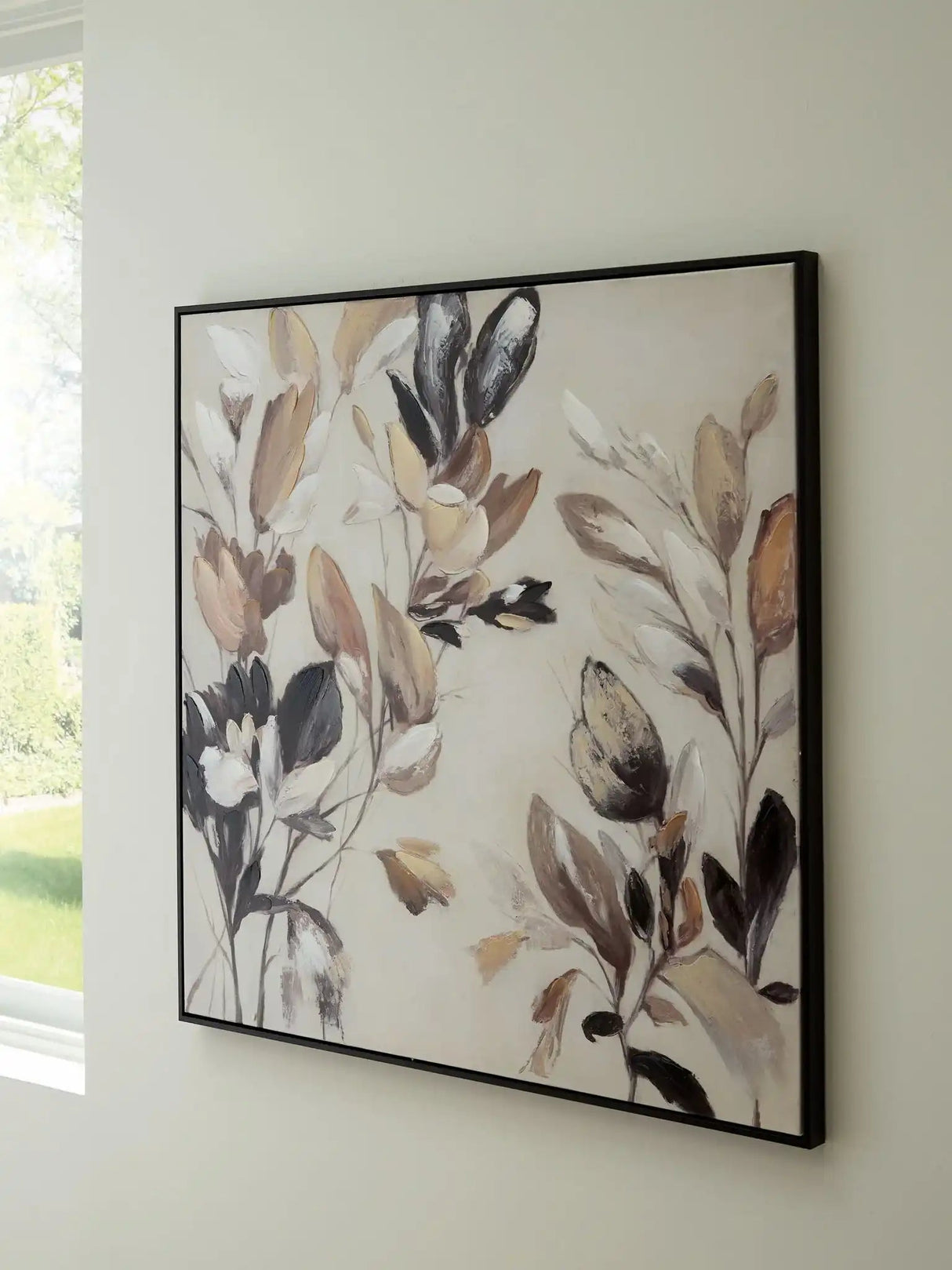 Trulow - Wall Art - Tan / Brown / Black - Best Buy Furniture
