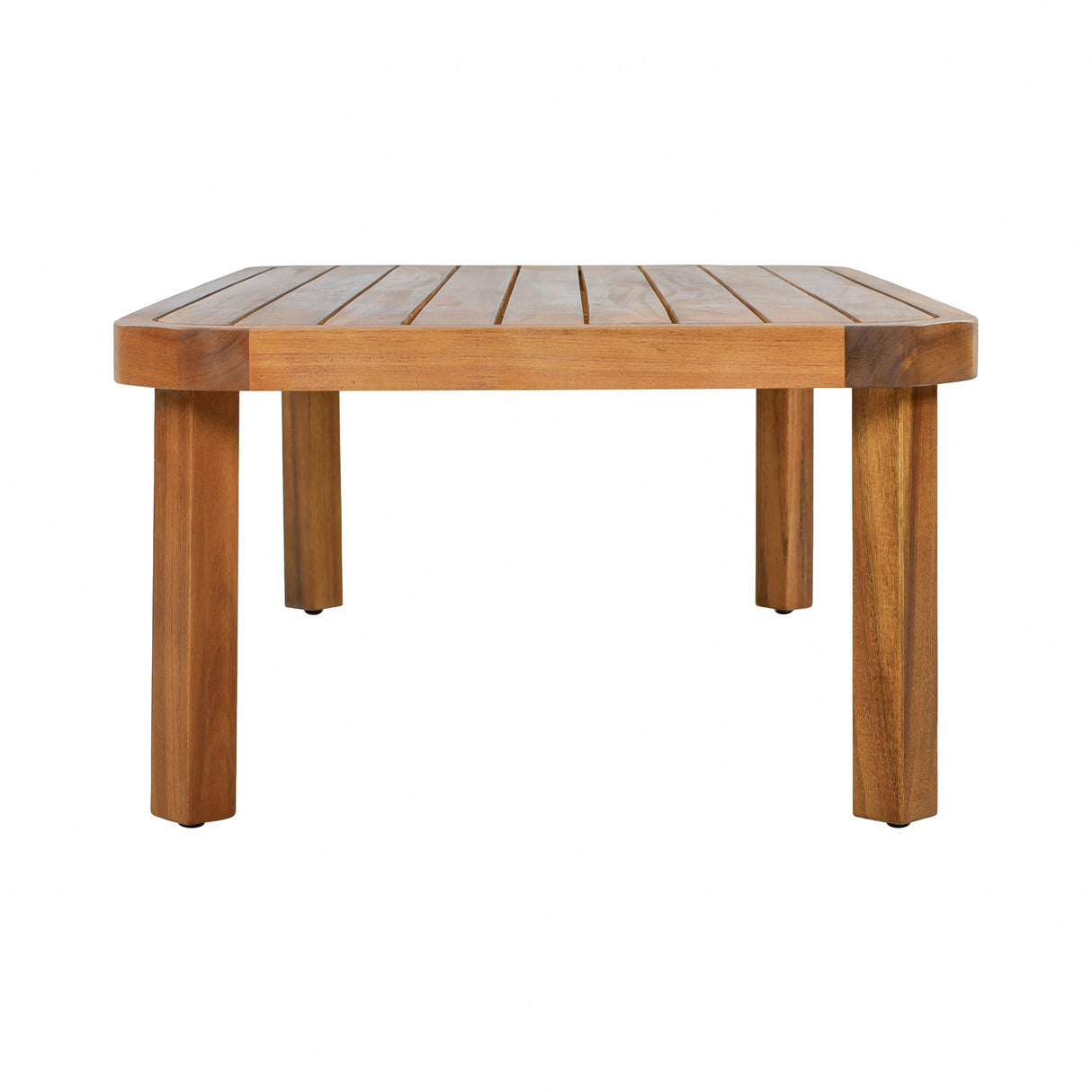 4 Piece Acacia Wood Patio Furniture Set