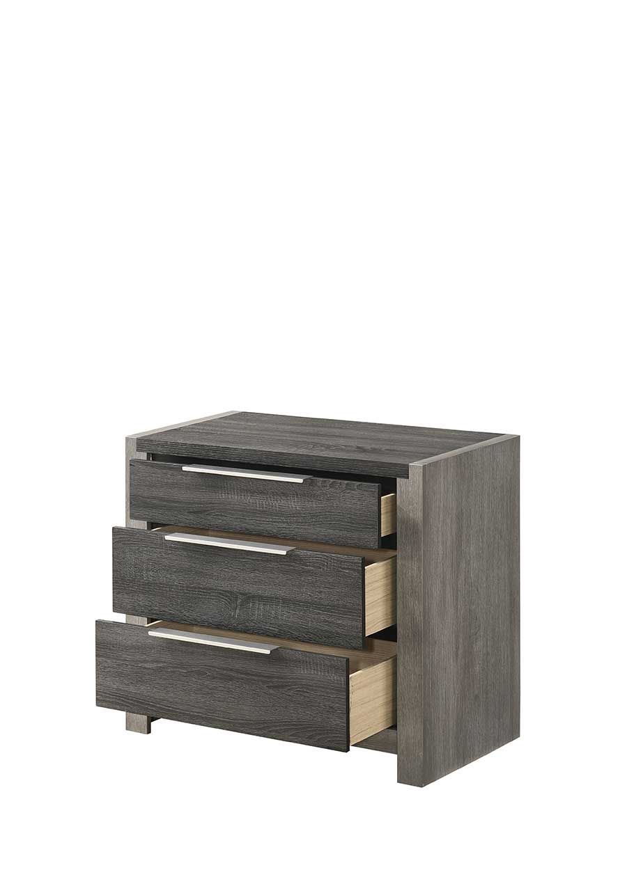 Jehoram - Nightstand - Gray - Best Buy Furniture