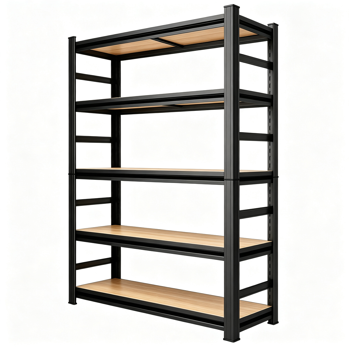 63-Inch Height Storage Shelving Unit with Adjustable Shelves