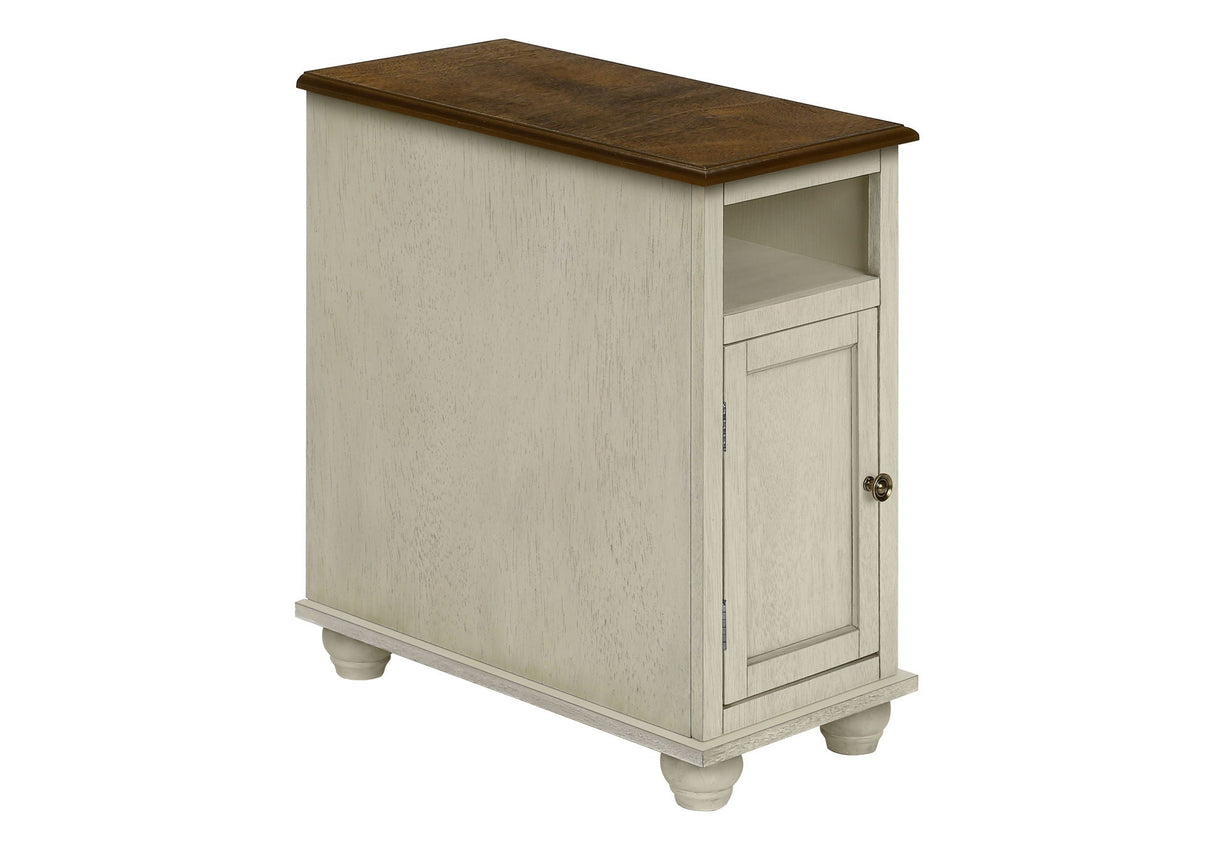 Accent End Table, Storage, Traditional - White - Best Buy Furniture