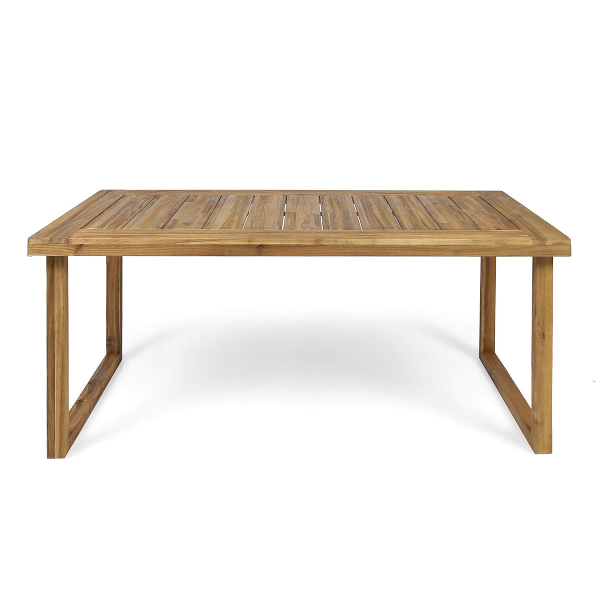 3 Pcs Outdoor Acacia Wood Dining Set - Sandblast