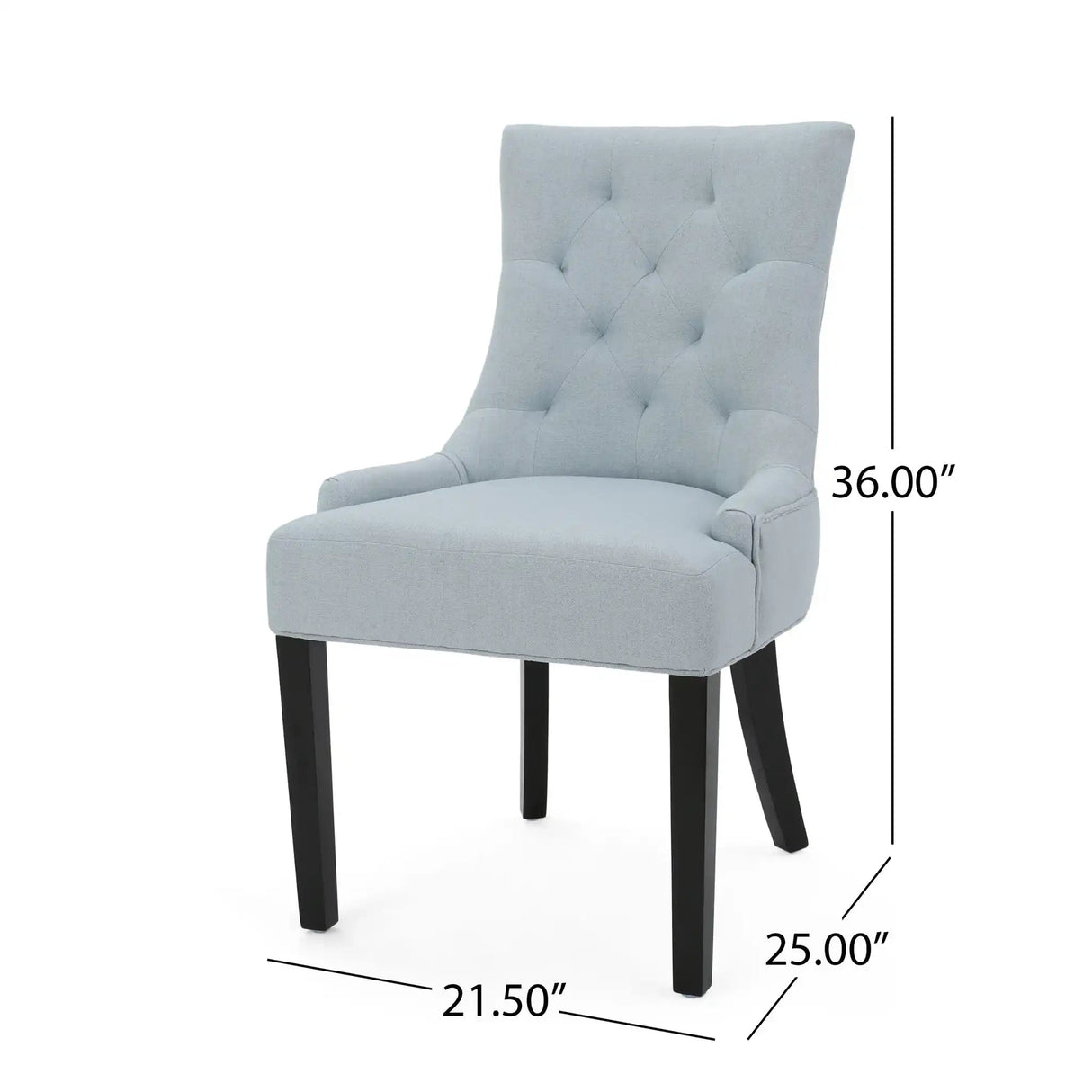 Contemporary Cheney Dining Chair Set With Tufted Design - Best Buy Furniture