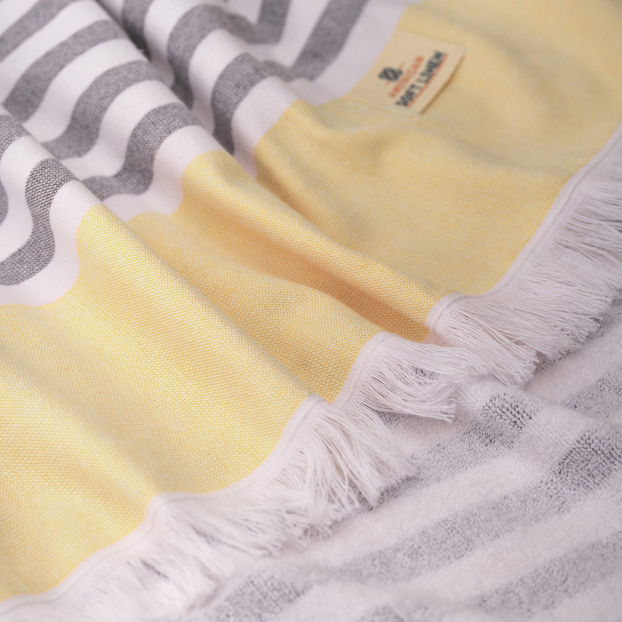 4 Packed Terry Peshtemal and Premium Beach Towel, Mediterranean Cotton Turkish Peshtemals, 35" x 60", Modern & Traditional Turkish Bath Towels