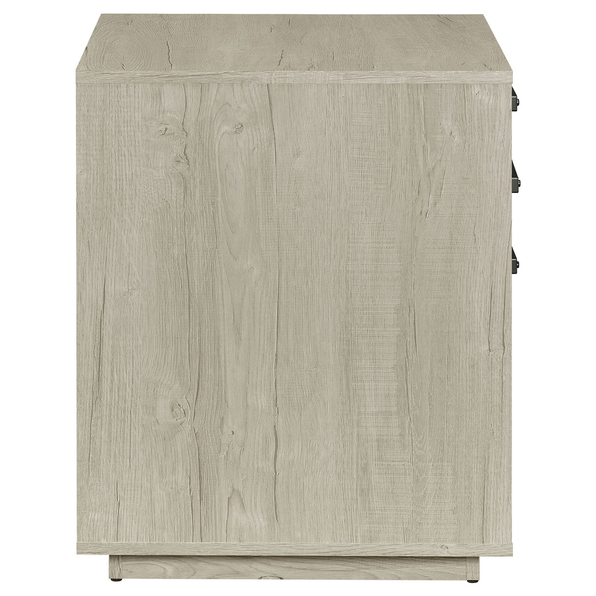 Loomis - 3 Drawer Home Office File Cabinet - White / Gray