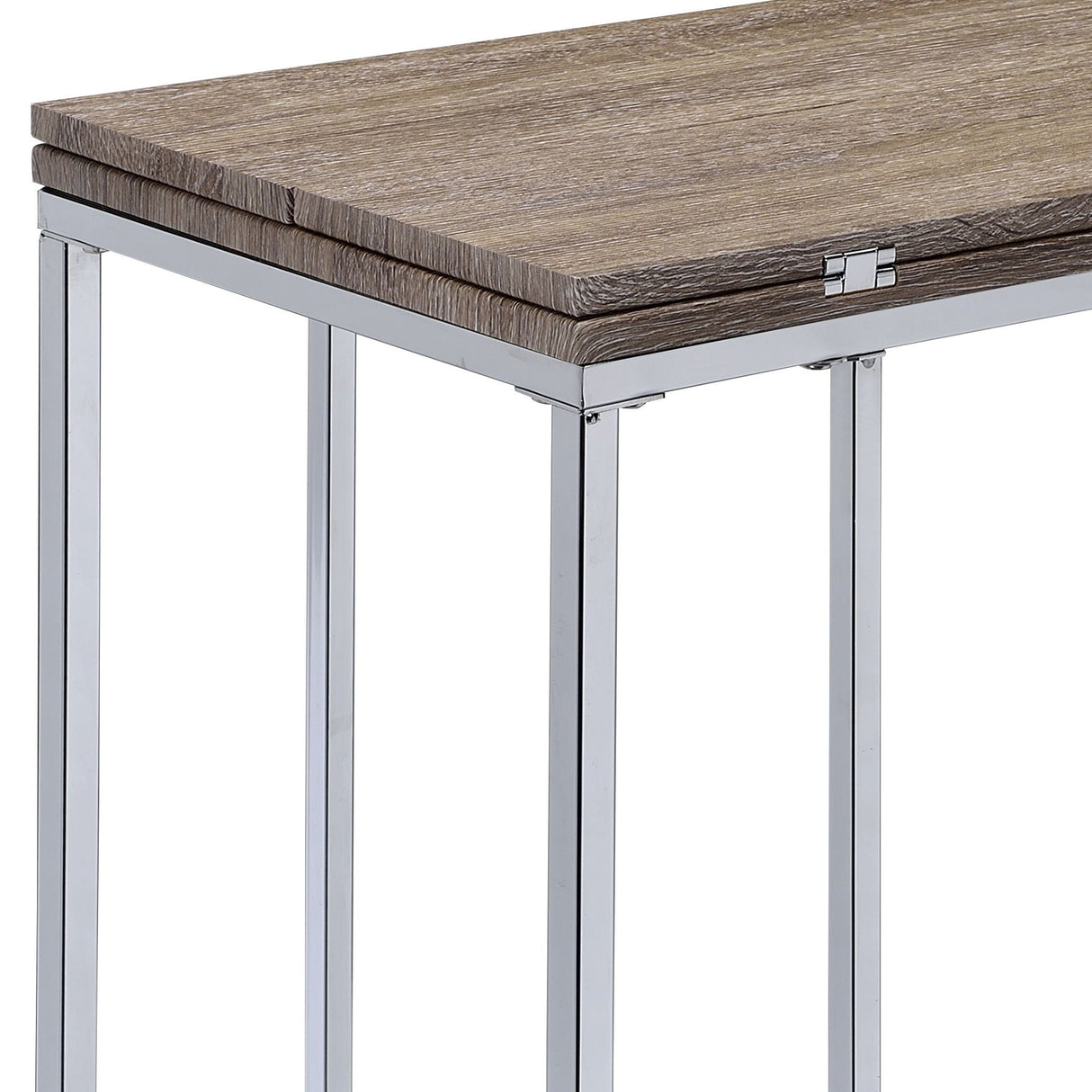 Danson - Weathered Accent Table - Oak - Best Buy Furniture