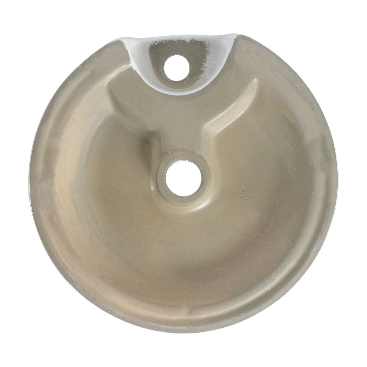 Ceramic Rotundity Above Counter