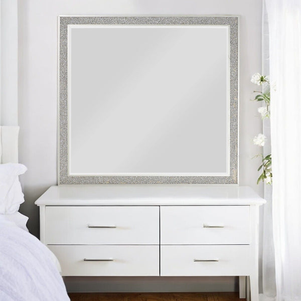 Sliverfluff - Mirror - Mirrored / Champagne - Best Buy Furniture