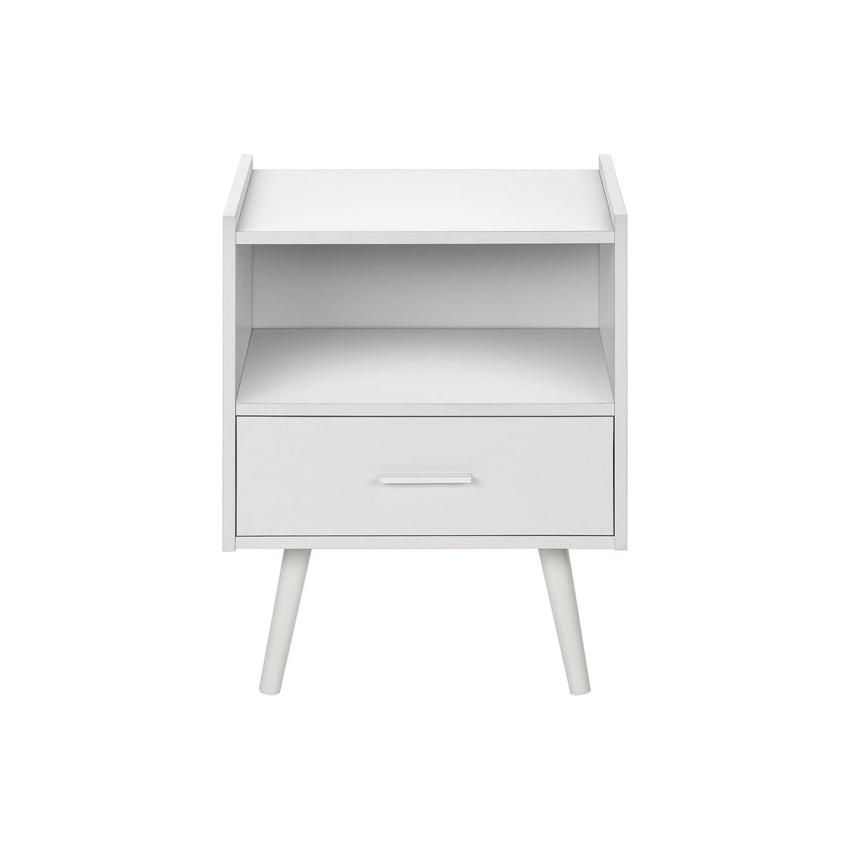 Modern Accent Table With Storage Drawer