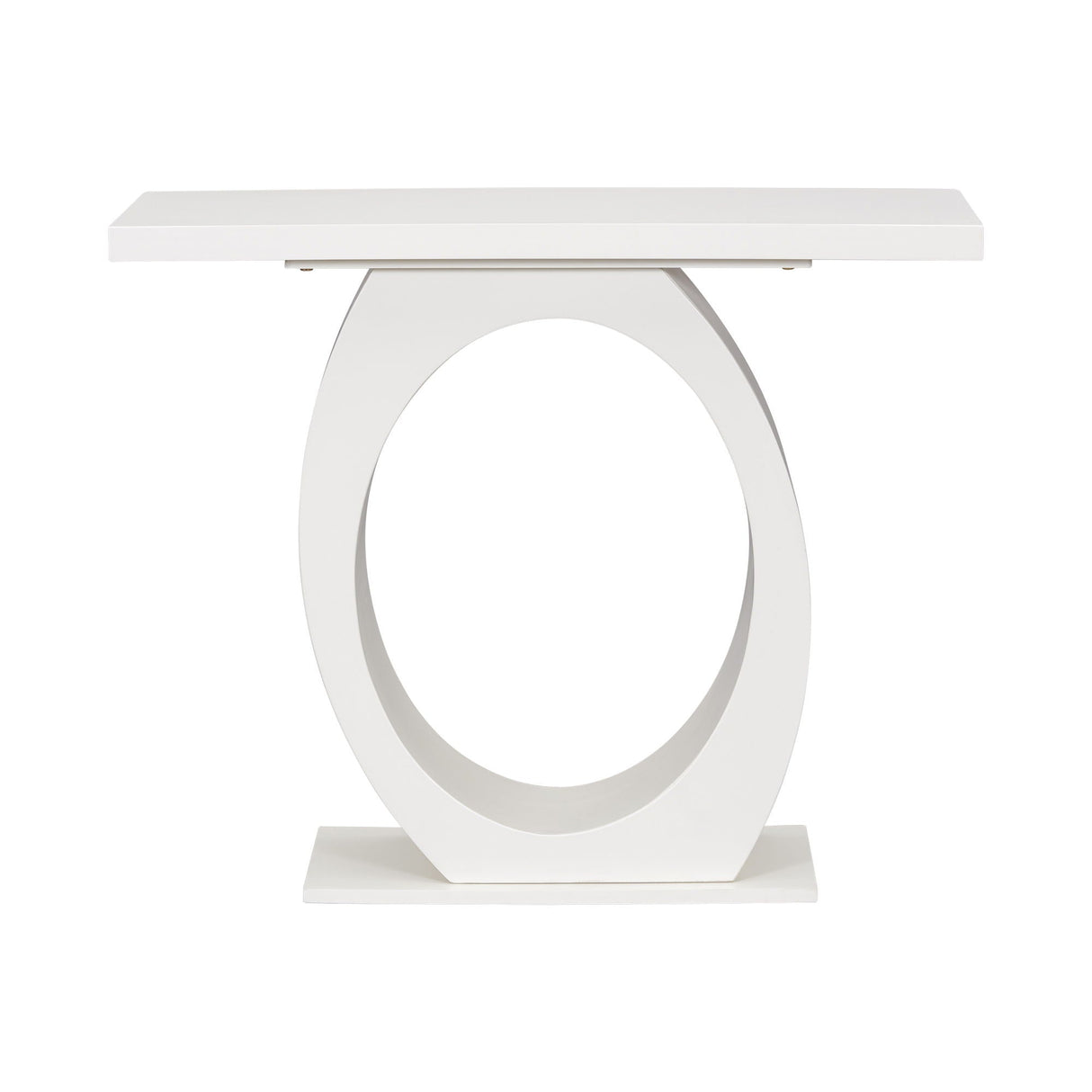 Console Table With Oval Base And Reinforced Bottom Plate - Best Buy Furniture