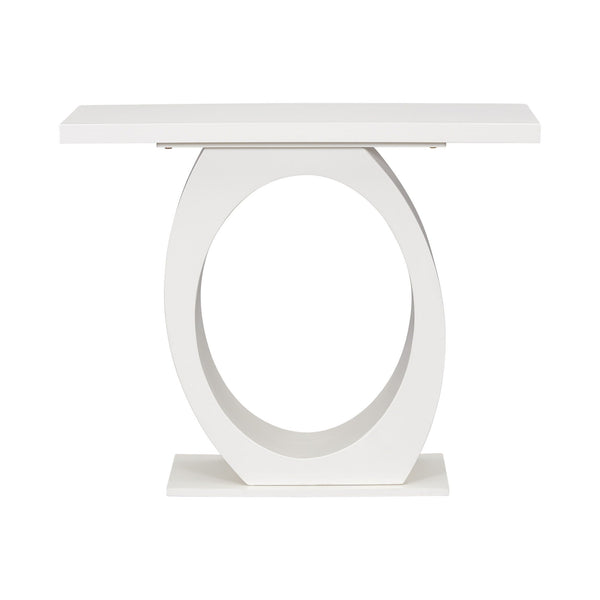 Console Table With Oval Base And Reinforced Bottom Plate - Best Buy Furniture