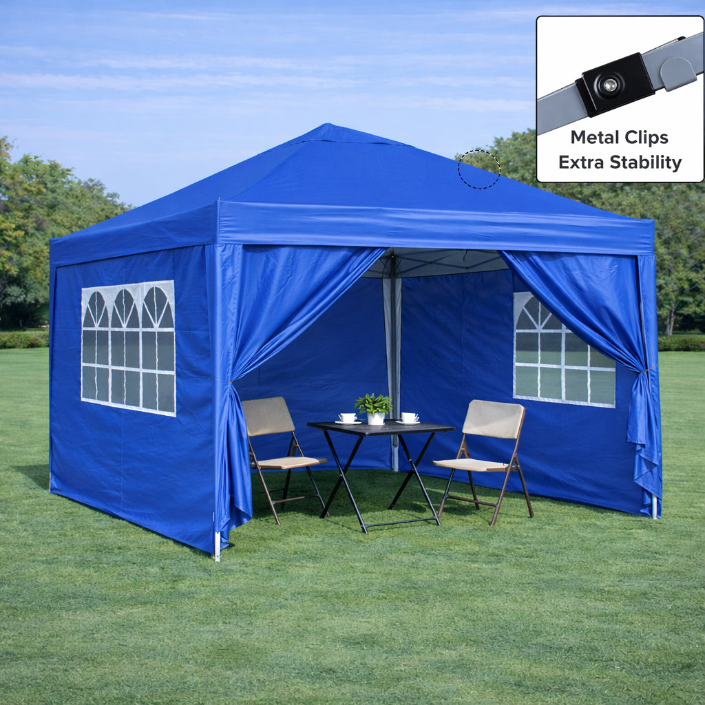 Outdoor 10x10FT Pop Up Gazebo Canopy Tent