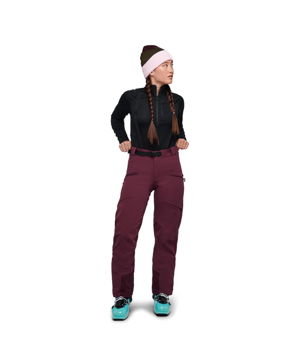 Black Diamond Women's Dawn Patrol Pants - Blackberry XS