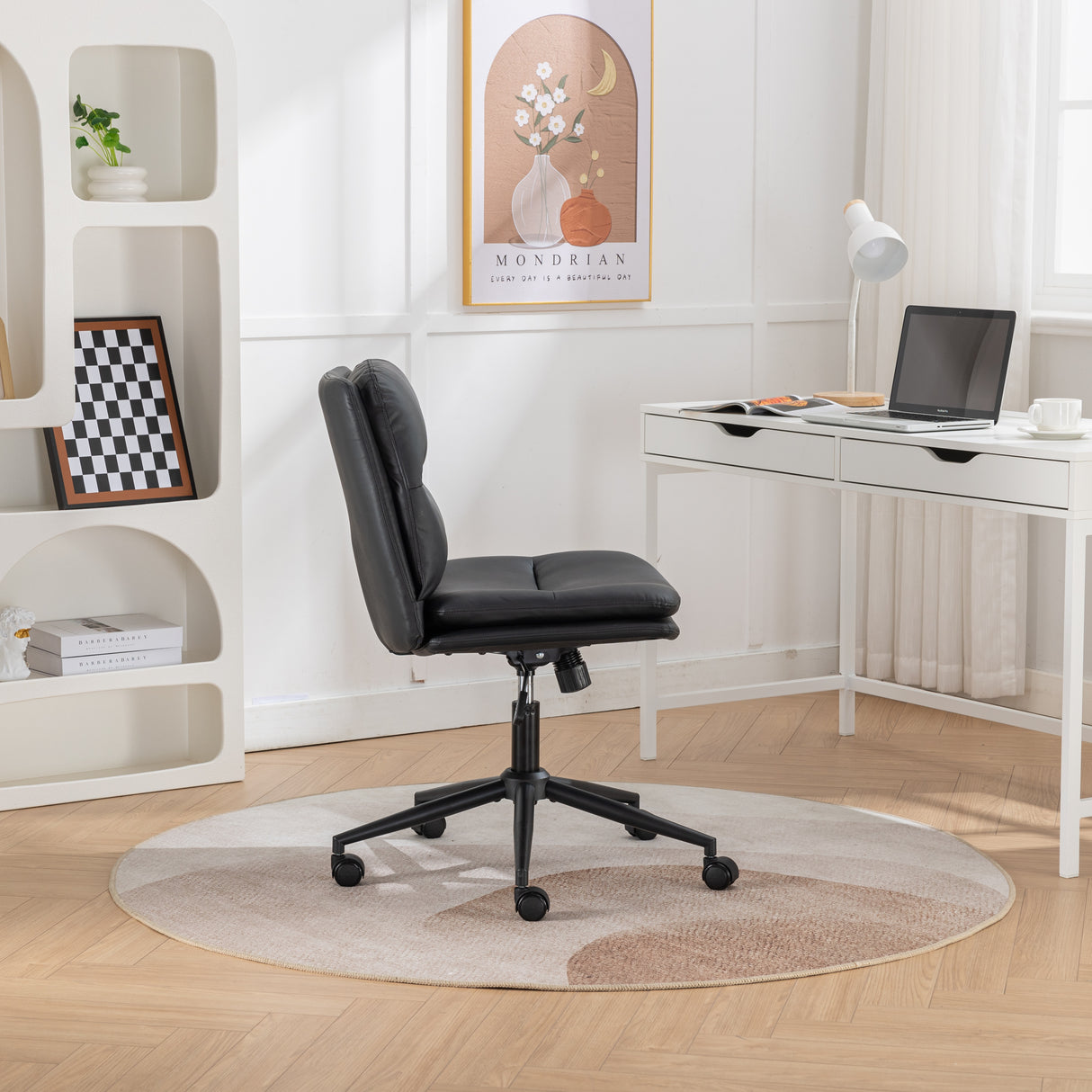Bizerte Adjustable Swivel Criss-Cross Chair