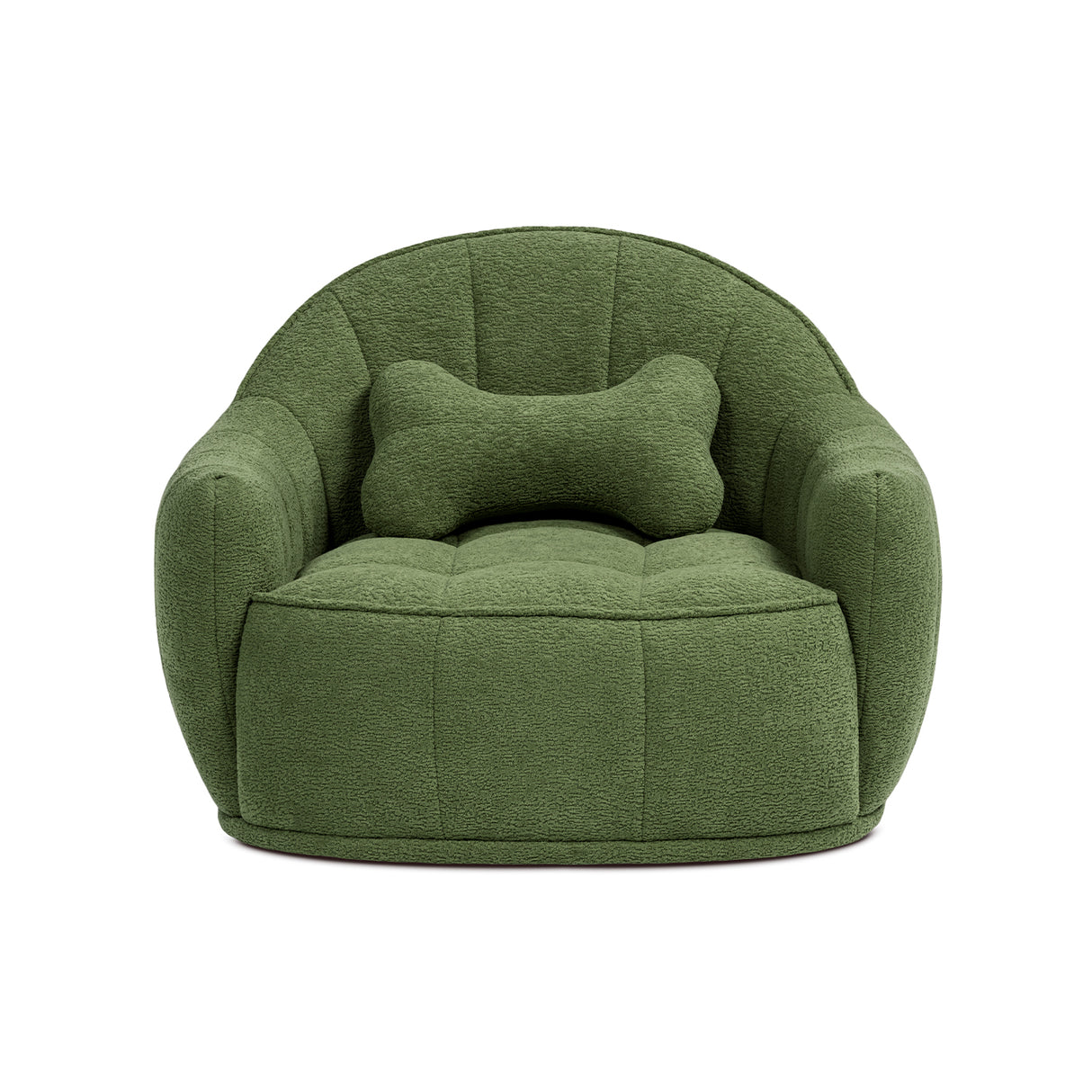 Louie 30.5" Dog Sofa Bed, Medium, Moss