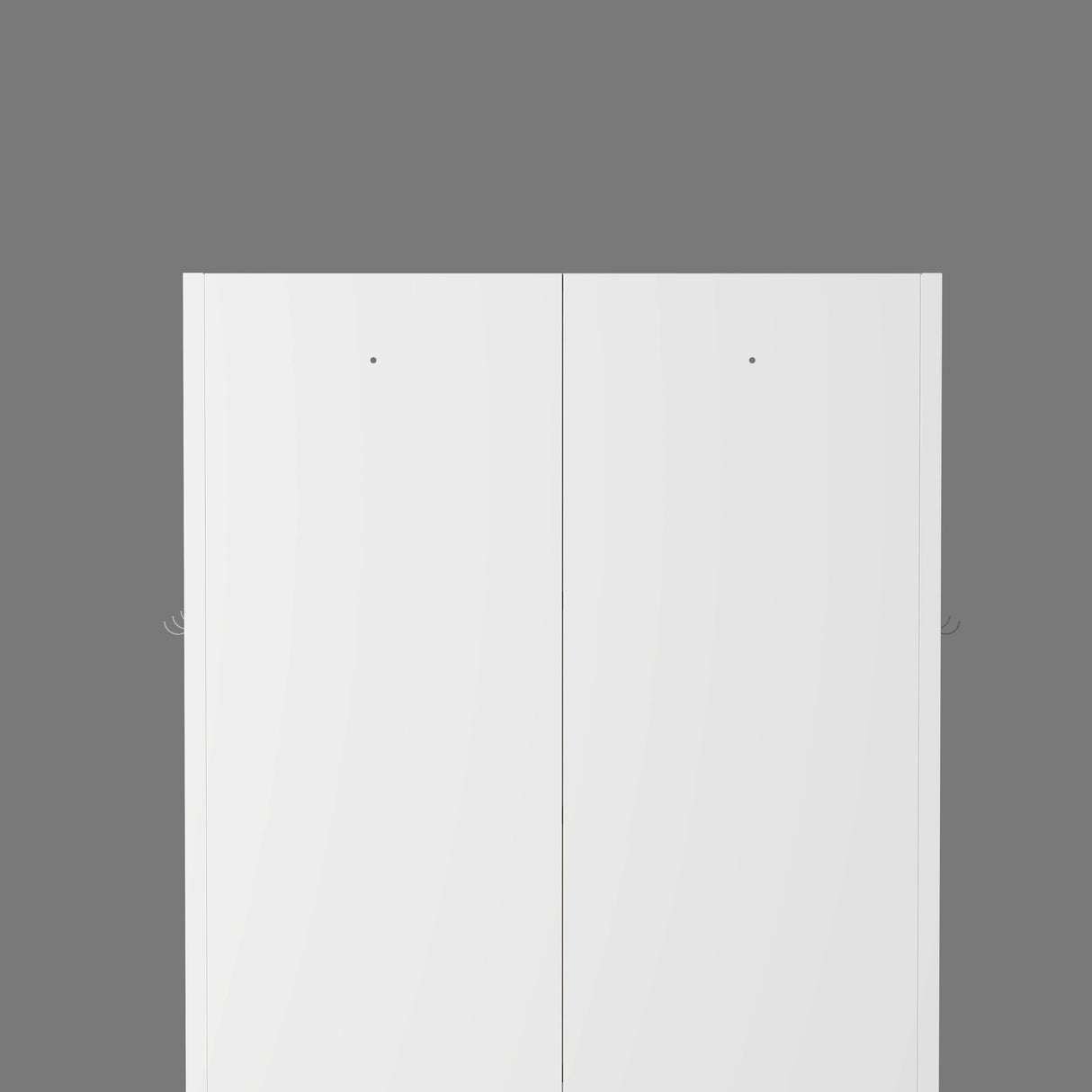Kitchen Pantry Cabinet Adjustable Storage With 4 Shelves, Heavy Duty Freestanding Pantry Organizer - White
