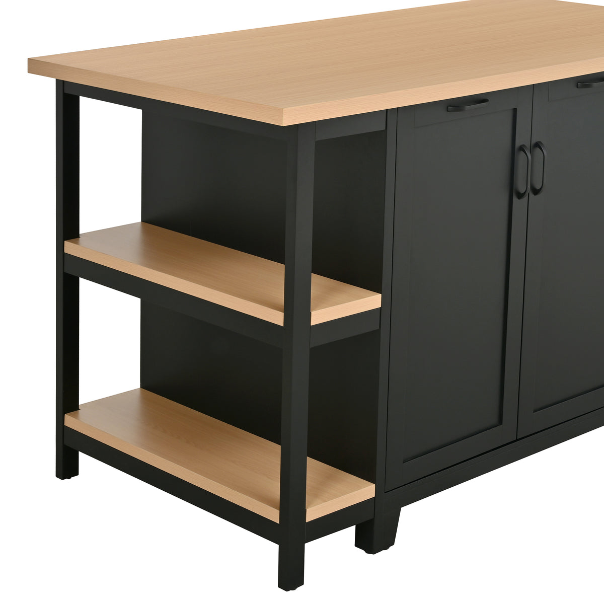 58" Freestanding Kitchen Island
