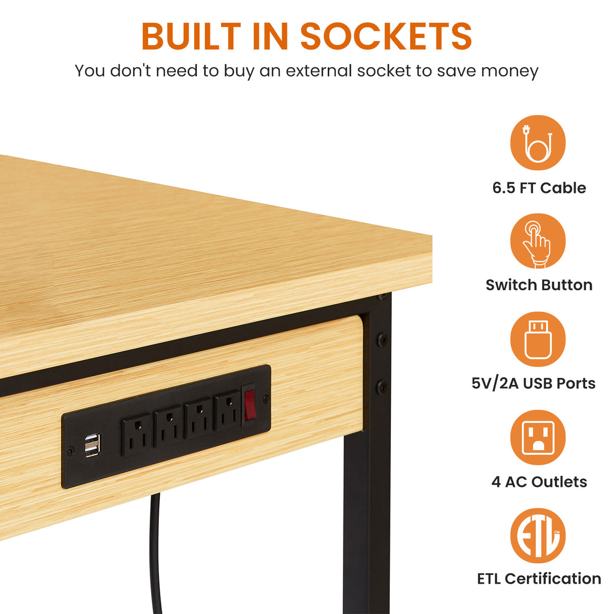48" Adjustable Workbench with Pegboard