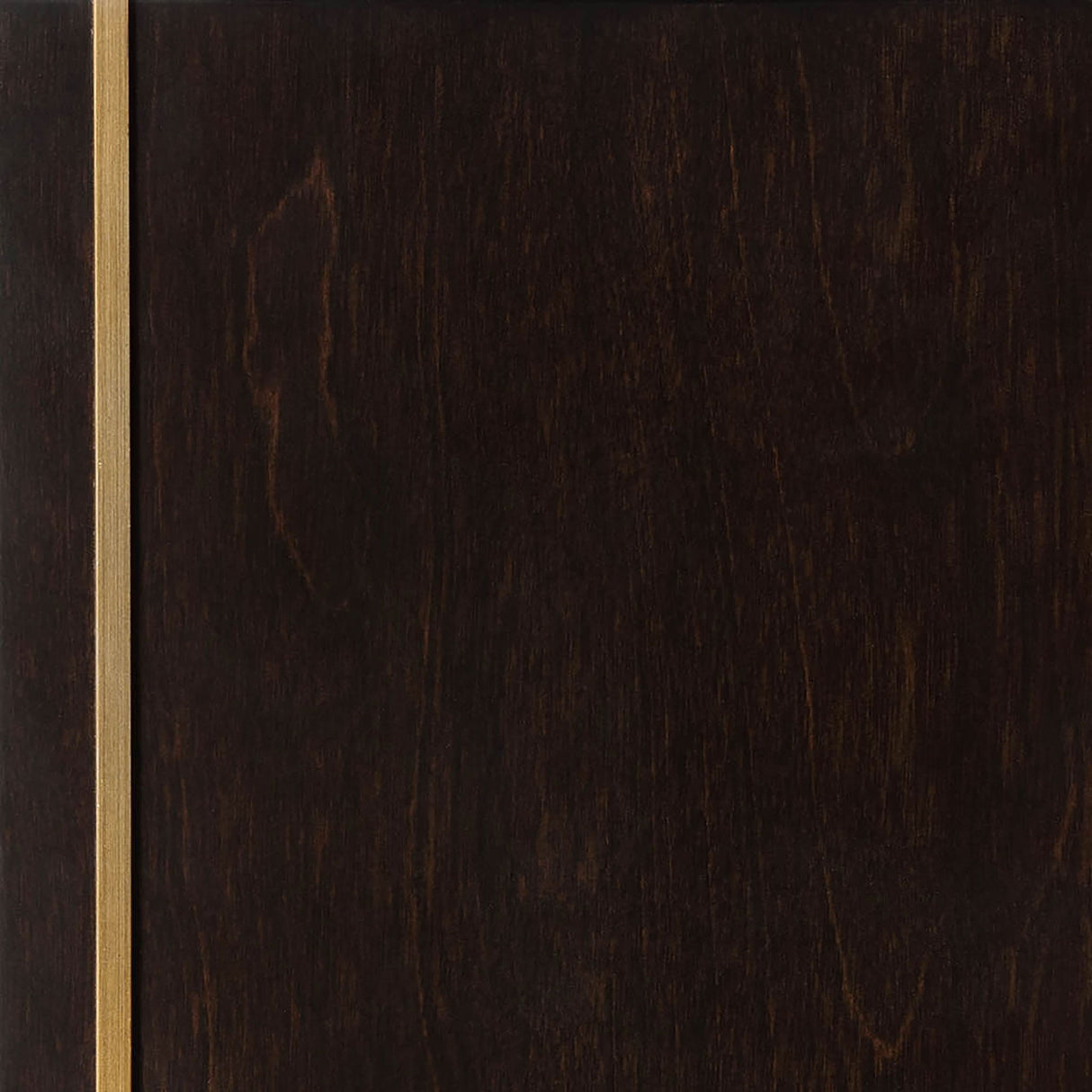 2 Drawer Nightstand With Trim And USB Charging - Brown