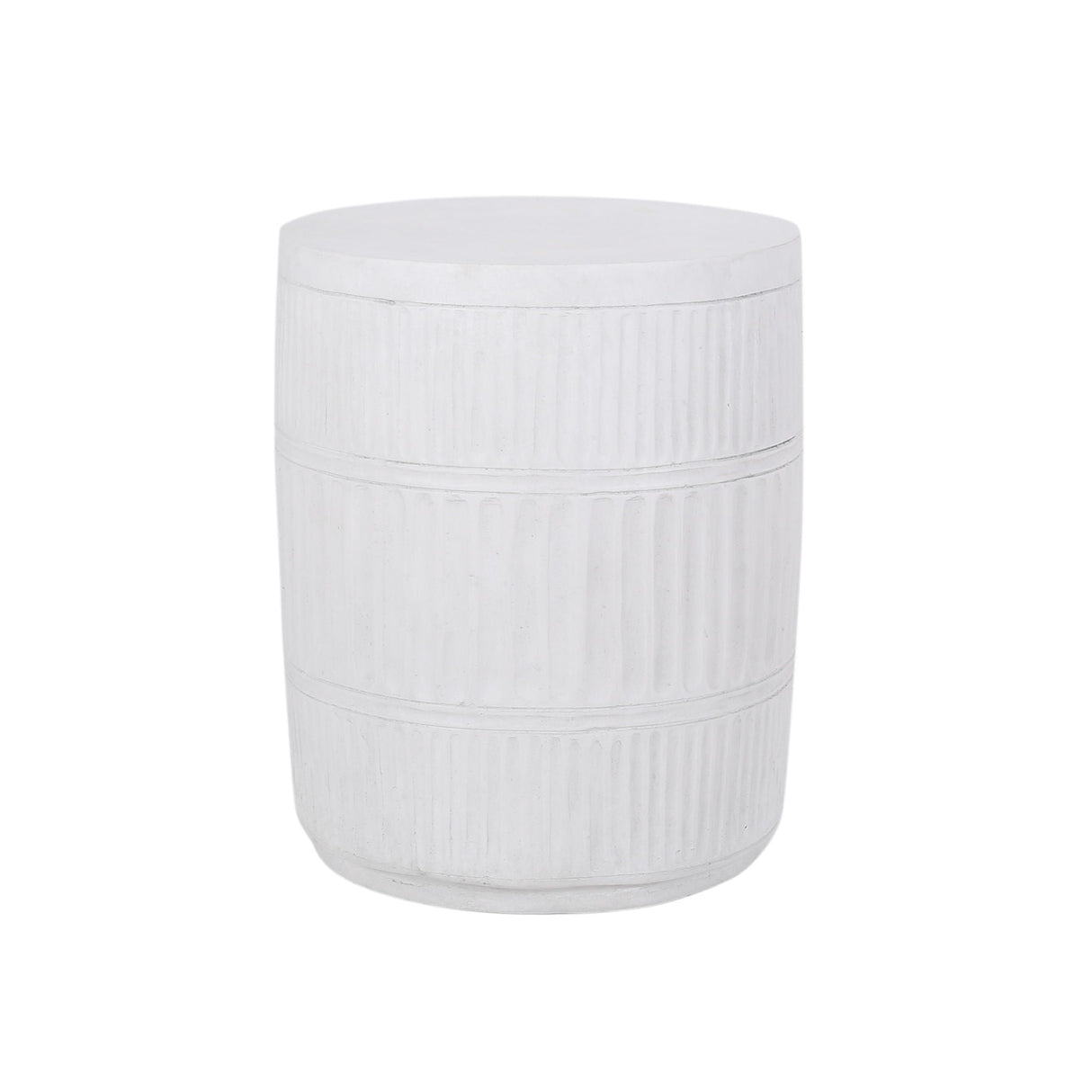 Outdoor Patio End Table - Antique White - Best Buy Furniture
