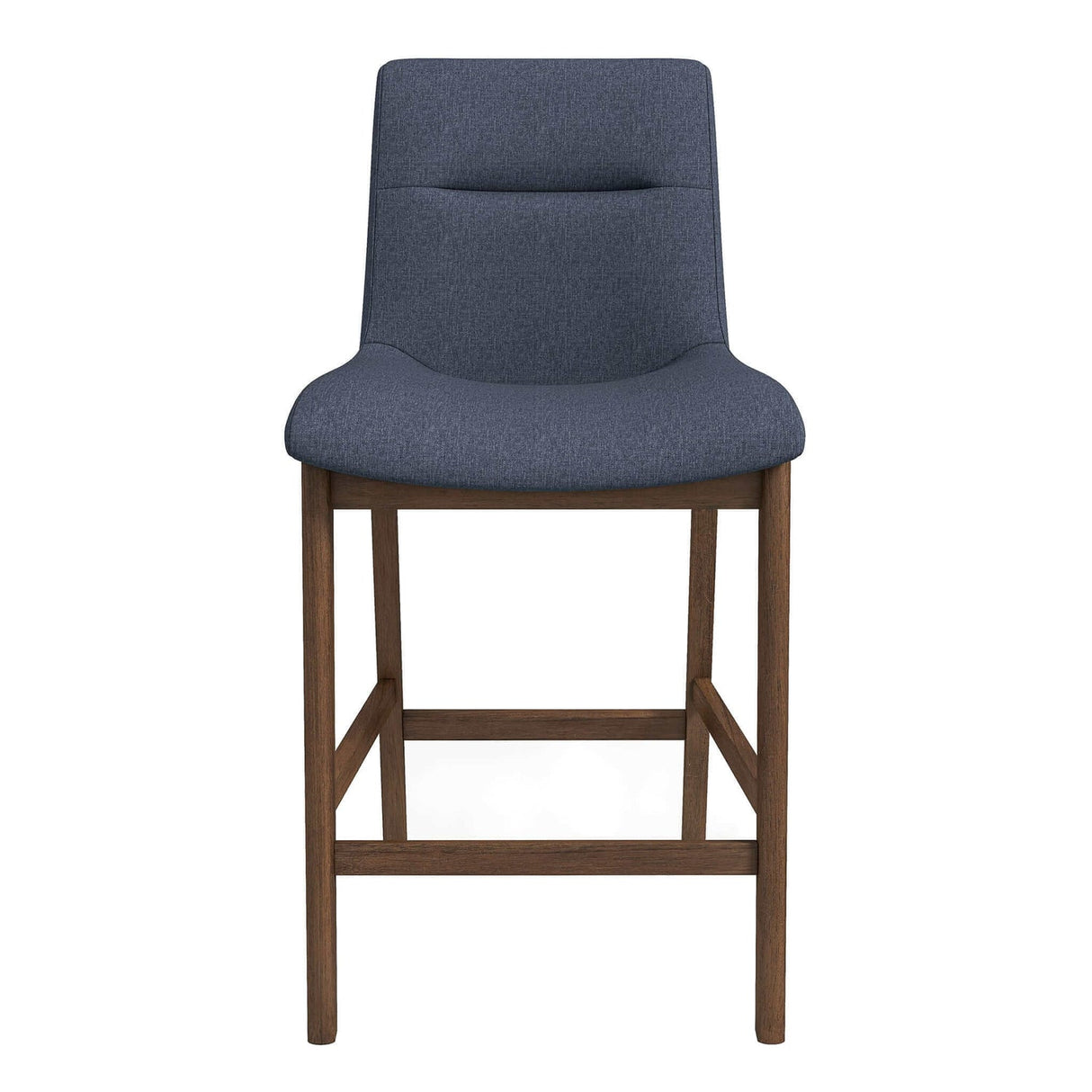 Jayden Mid-Century Modern 24" Upholstered Stool (Set of 2)