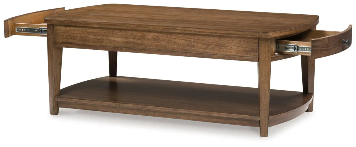 Burkbyer - Rectangular Table - Best Buy Furniture