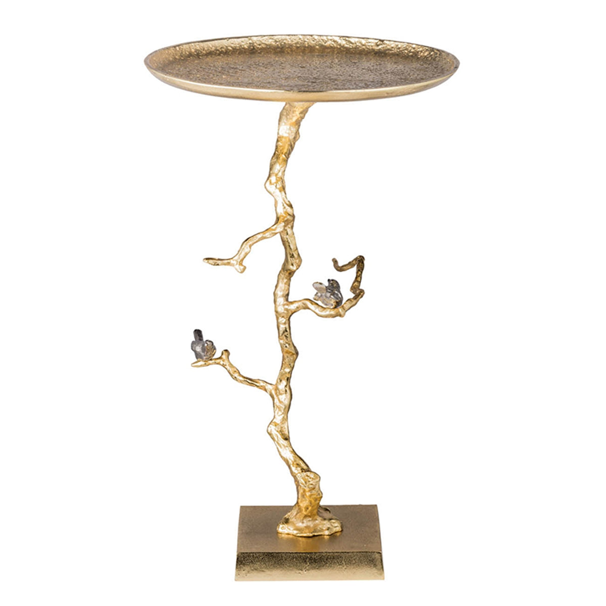 Contemporary Shiny Side Table