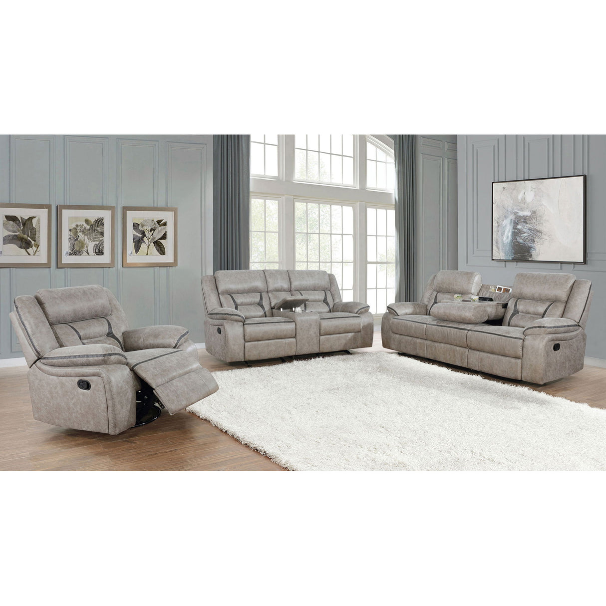 Brazelton - 3 Seater Reclining Sofa