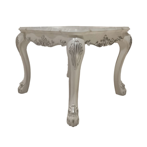 Dresden - End Table - Bone White - Best Buy Furniture