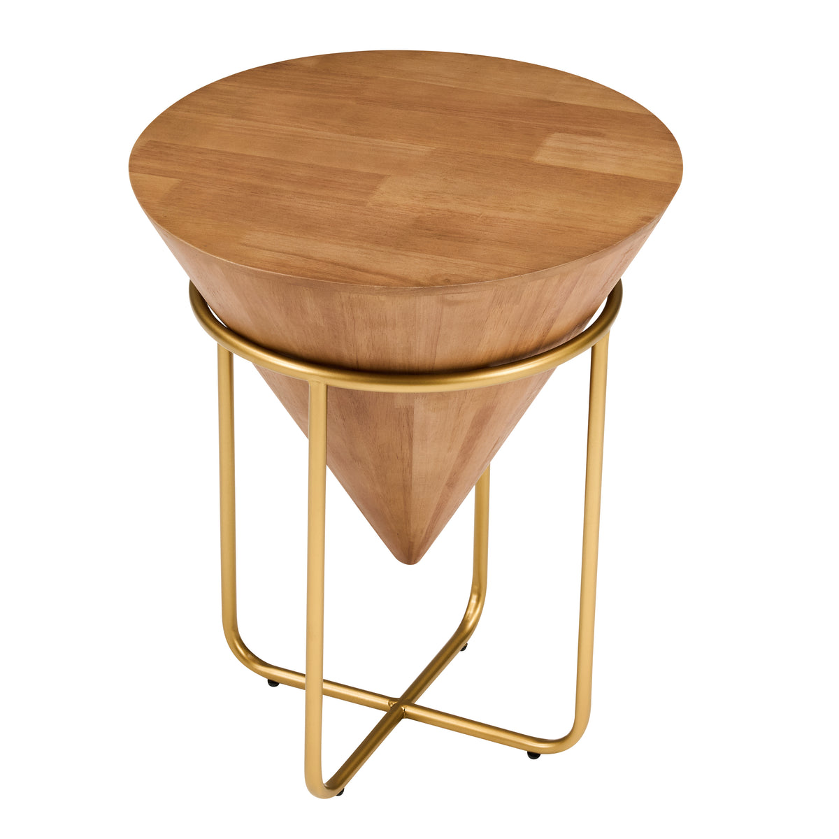 Minimalist & Luxe Wood Side Table