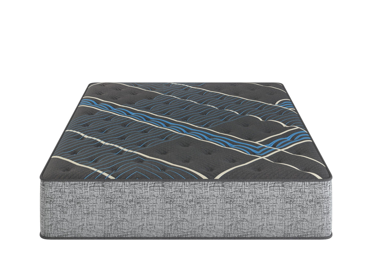 Restonic comfort care 14' hybrid mattress, individual pocketed coil mattress , medium comfort