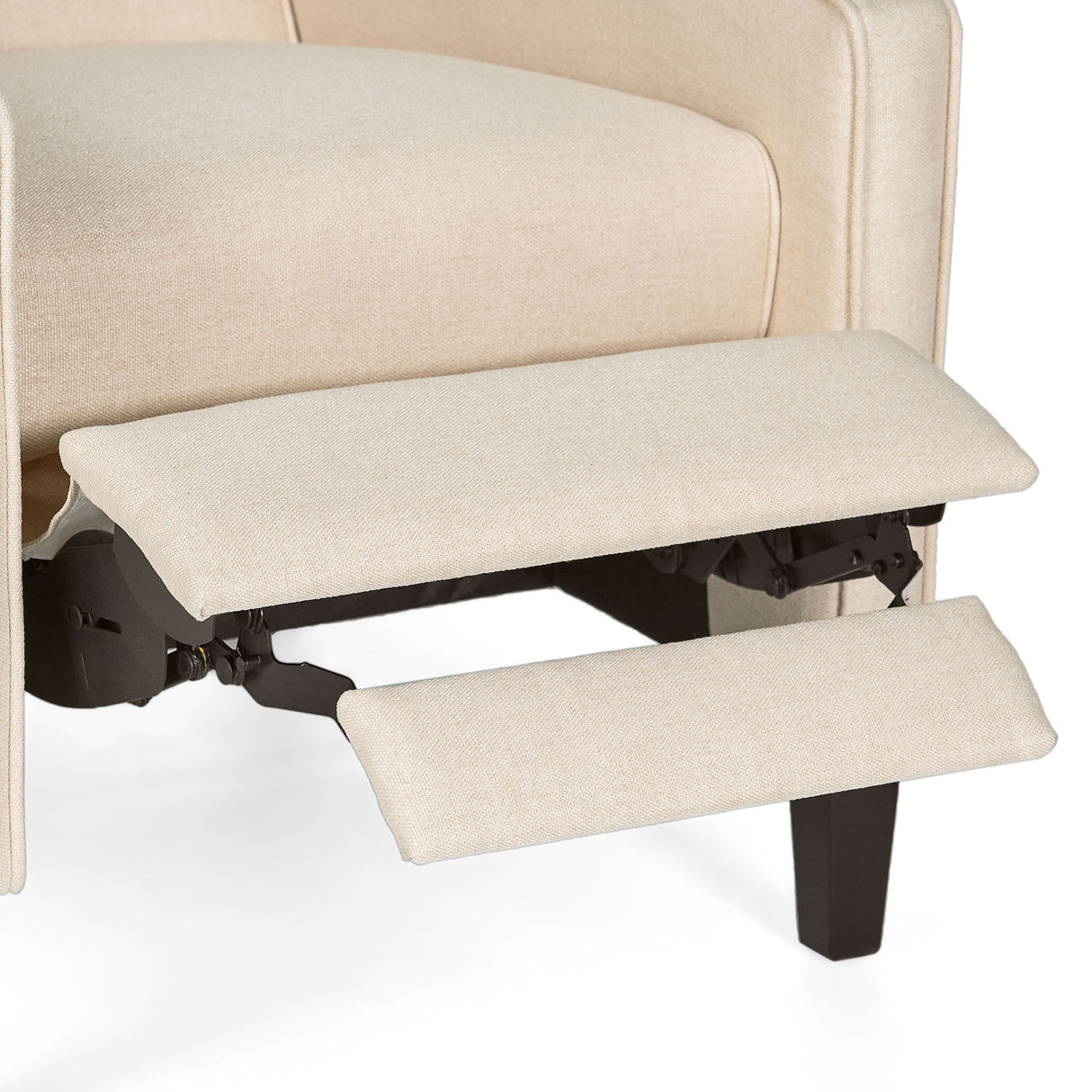 Minimalist Design Fabric Push Back Chair