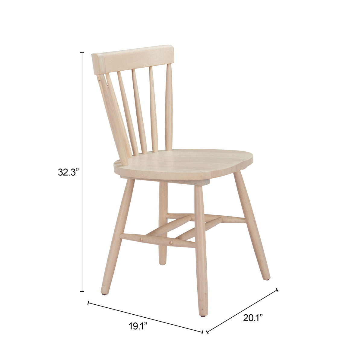 Zuo Modern Tyce Dining Chair (Set of 2)
