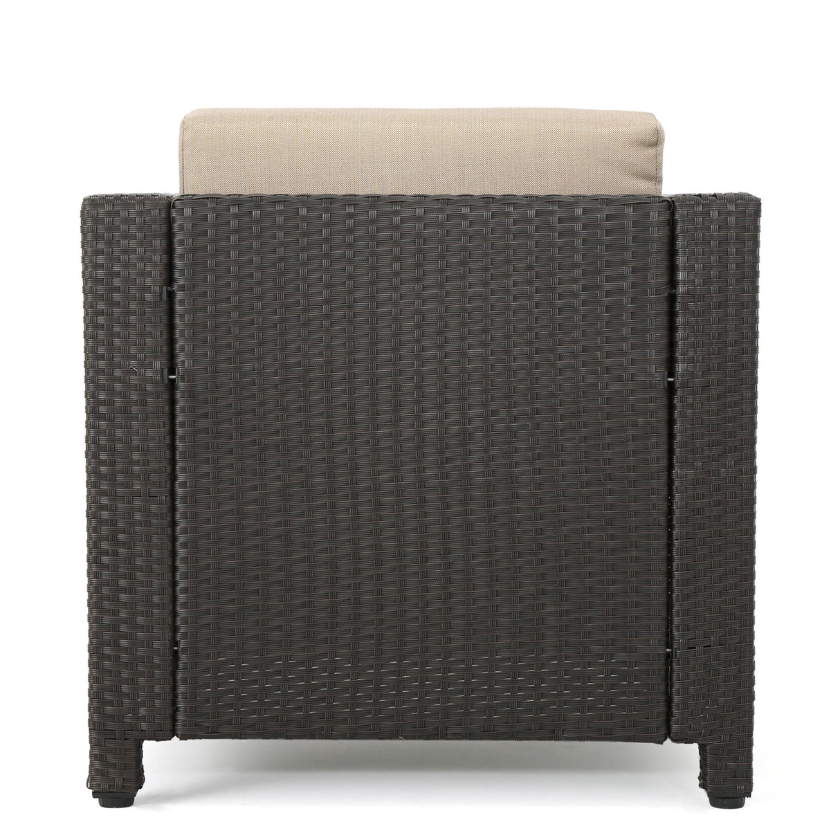 Stylish Outdoor Club Chair With Weather Resistant Cushions