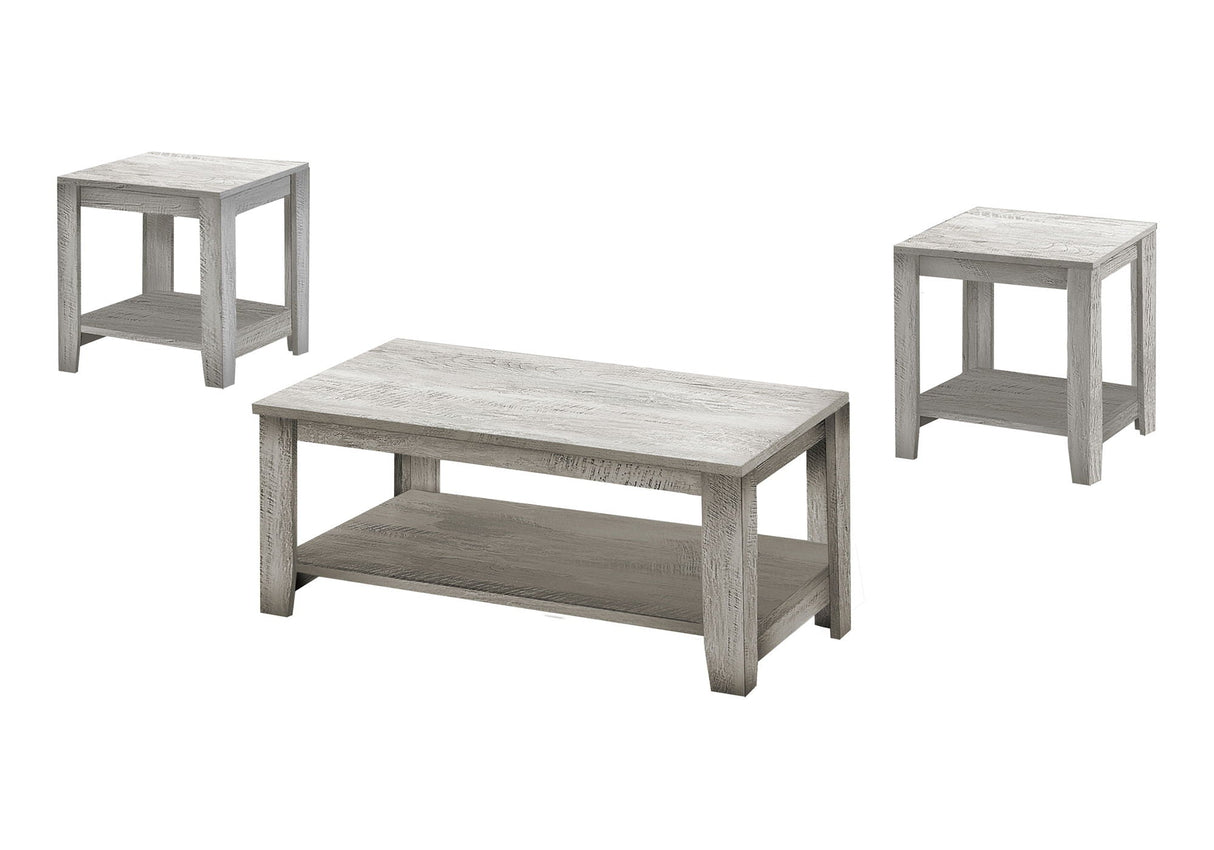 Table Set, Coffee, End, Side, Accent, Living Room, Transitional (Set of 3) - Best Buy Furniture