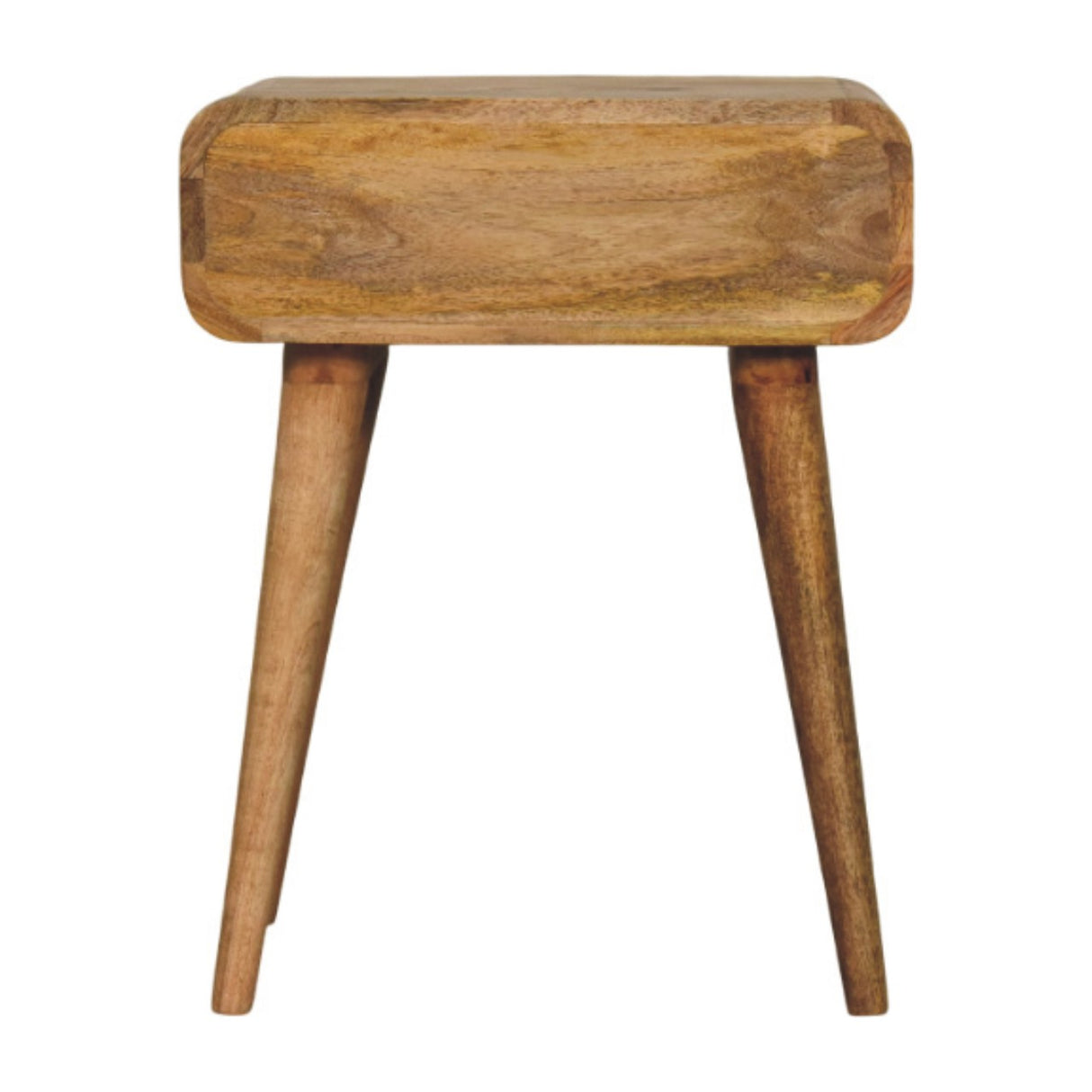 Solid Wood Avora Nightstand with 1-Drawer, Oak-ish