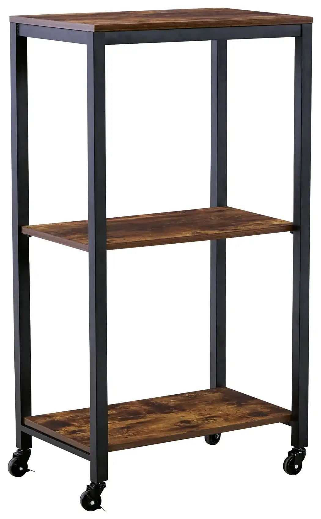 Bevinfield - Bar Cart - Brown / Black - Best Buy Furniture