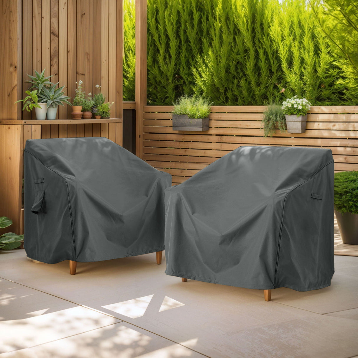 Shield - Outdoor Patio Club Chair Cover - Best Buy Furniture