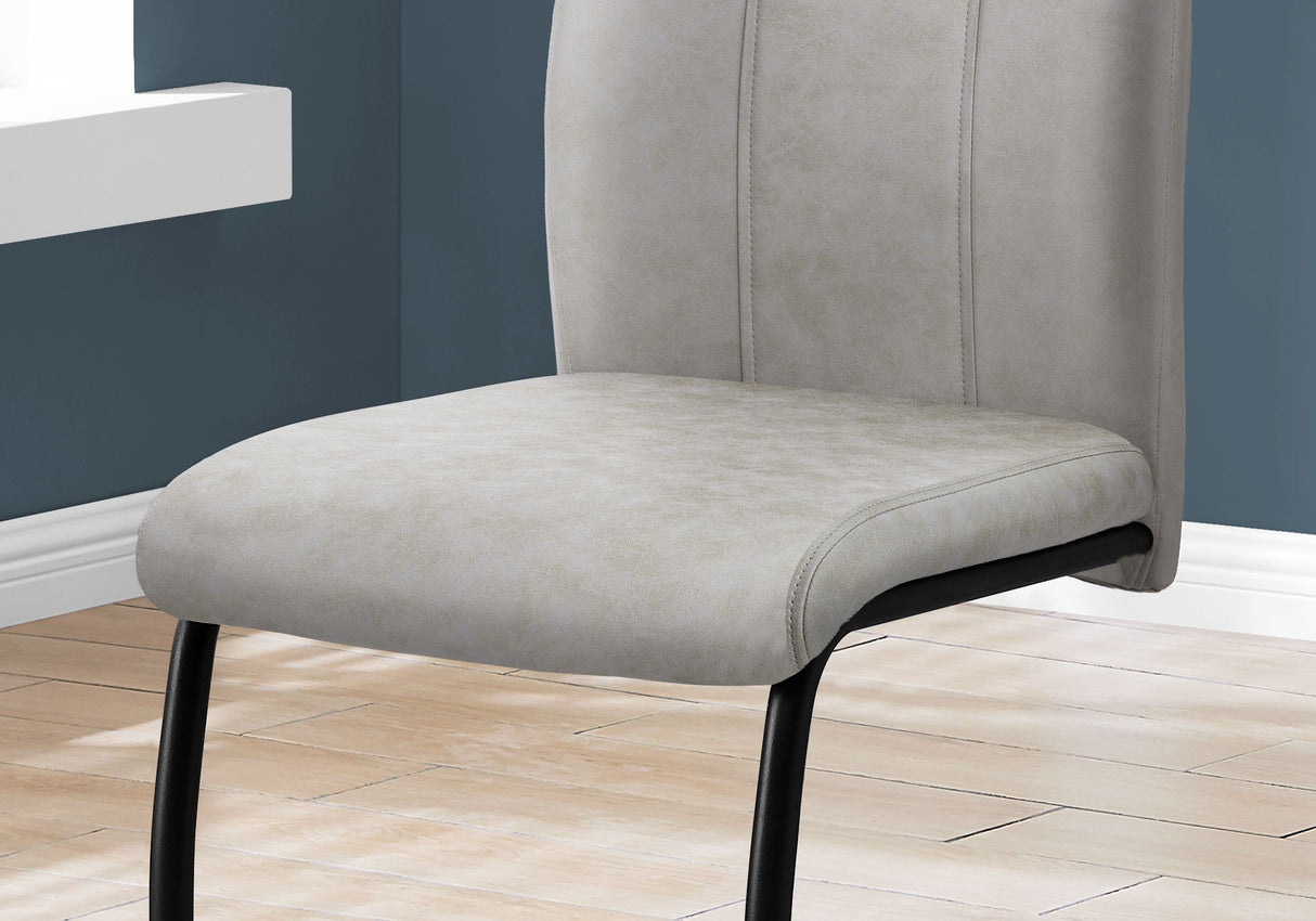 Dining Chair, Side, Upholstered For Dining Room, Contemporary & Modern (Set of 2) - Best Buy Furniture
