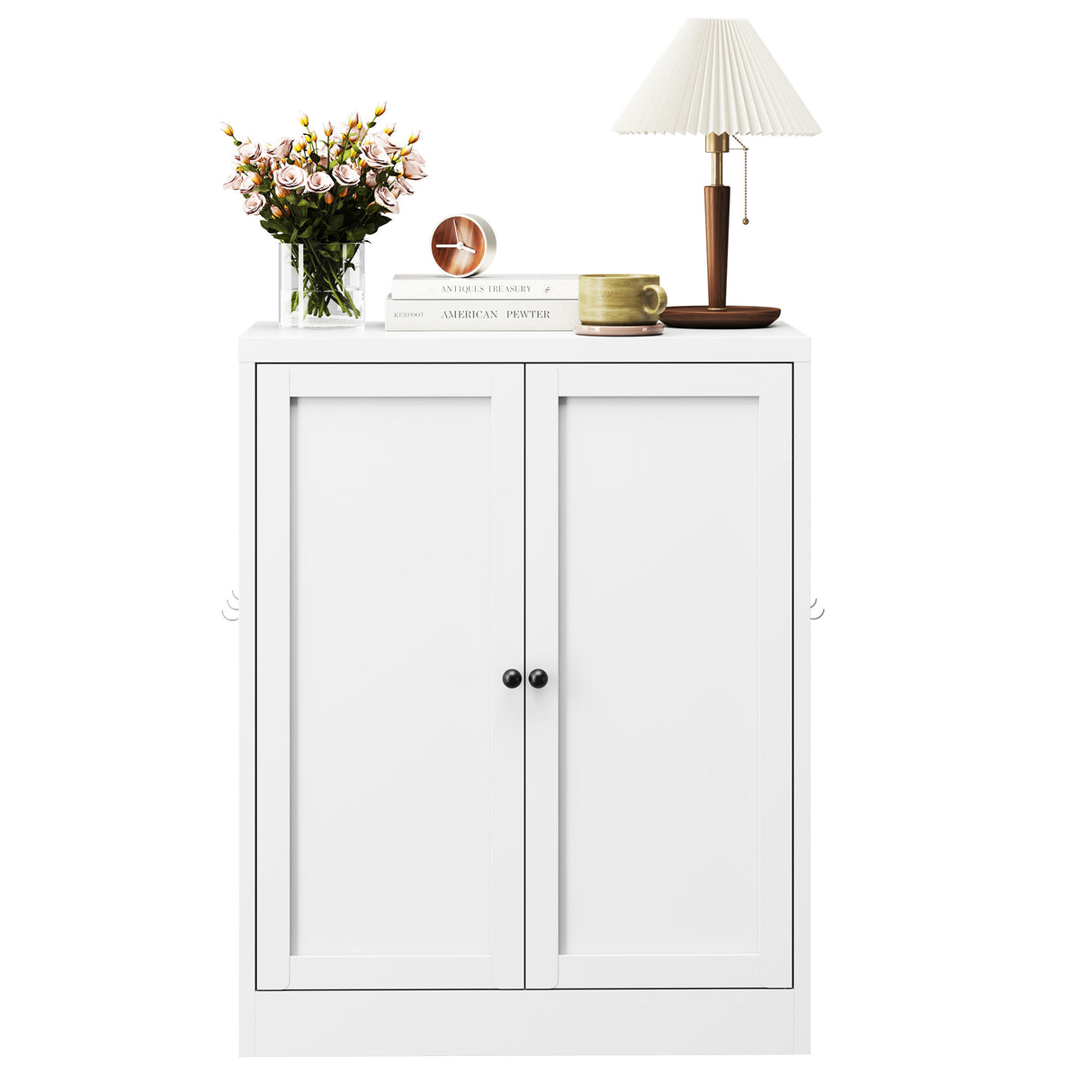 34.6" Freestanding Pantry Cabinet