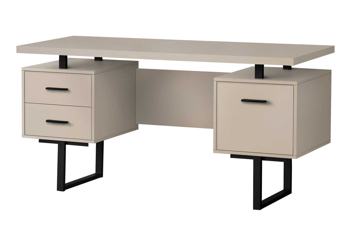 Computer Desk For Home Office, Laptop, Left, Right Set - Up, Storage Drawers, Contemporary & Modern - Best Buy Furniture