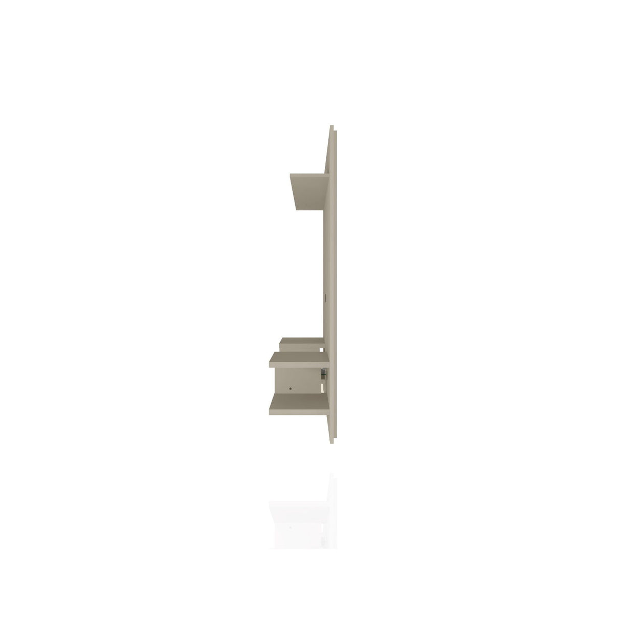 Plaza - TV Panel With Decorative Shelves
