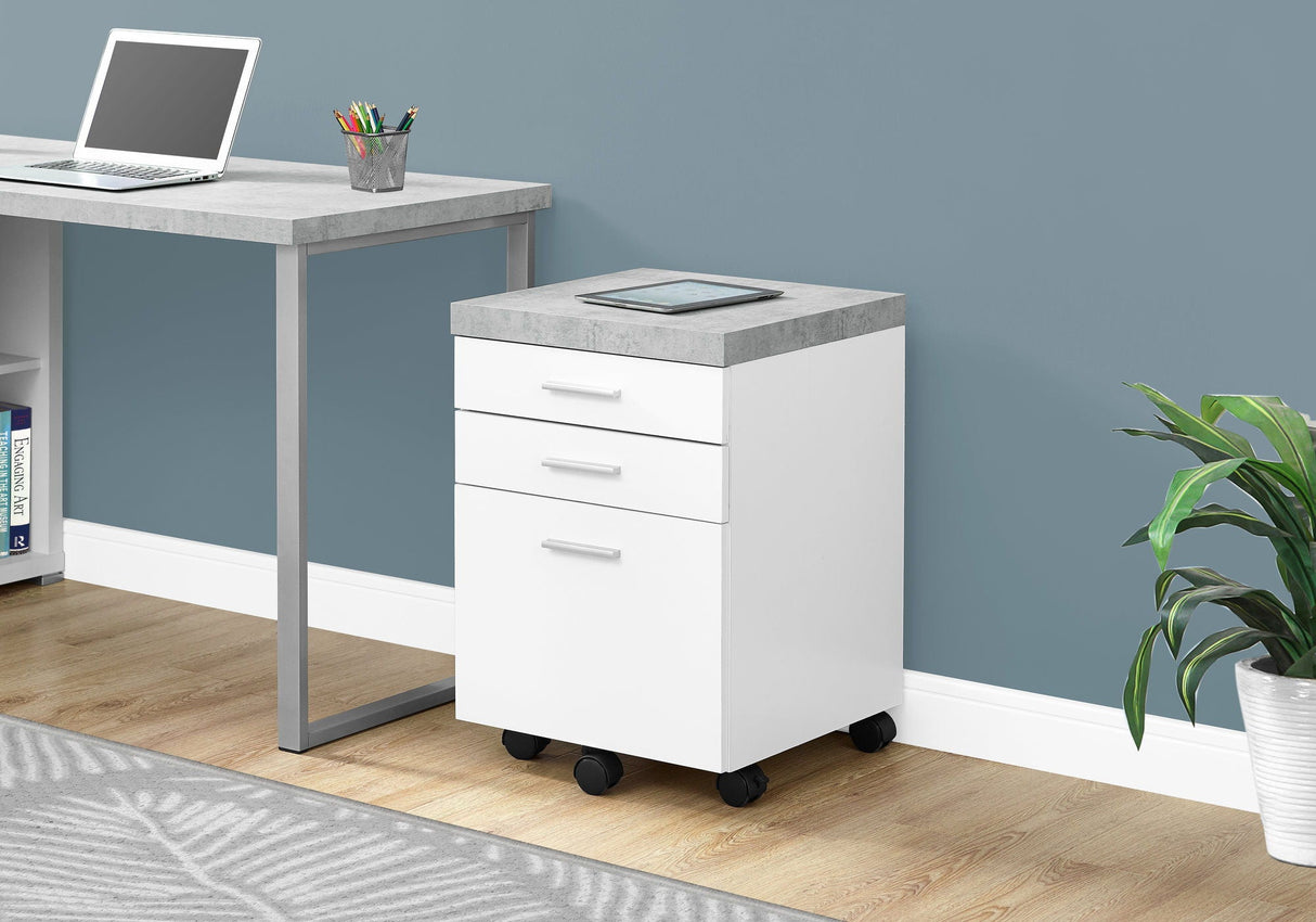 File Cabinet Rolling Mobile Storage Drawers Printer Stand For Office - Best Buy Furniture
