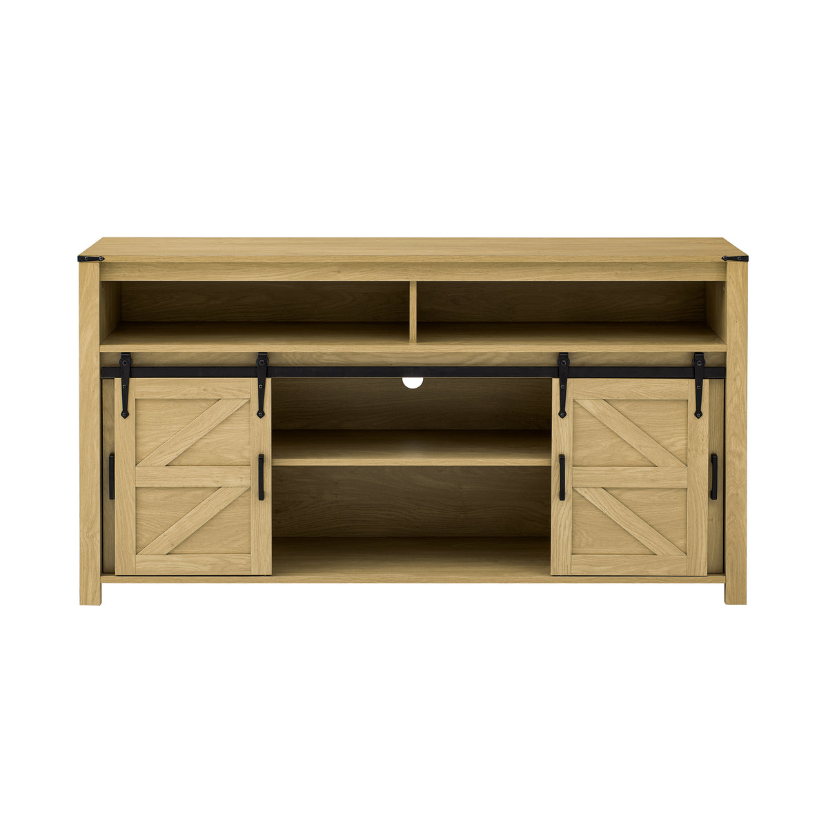 U_STYLE 59.3'' Sideboard with Sliding Barn Door