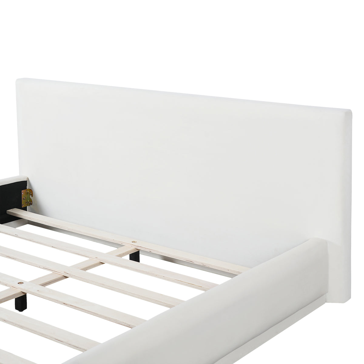 Soft and Comfortable Upholstered Bed – Queen Size