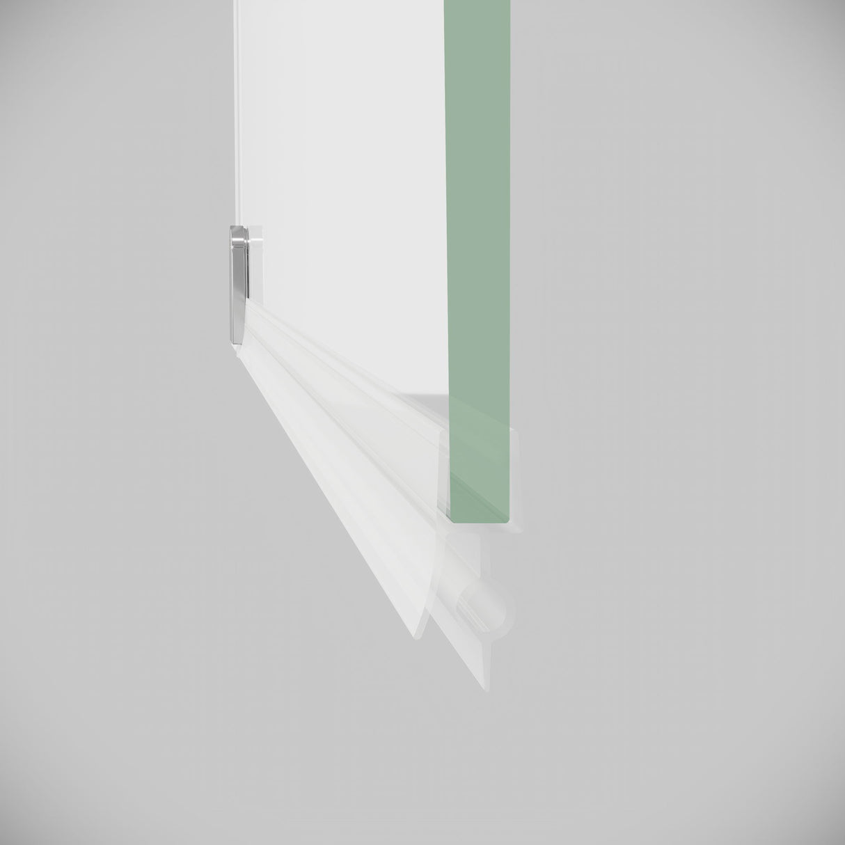 Frameless Neo Angle Shower Door WithTempered Glass