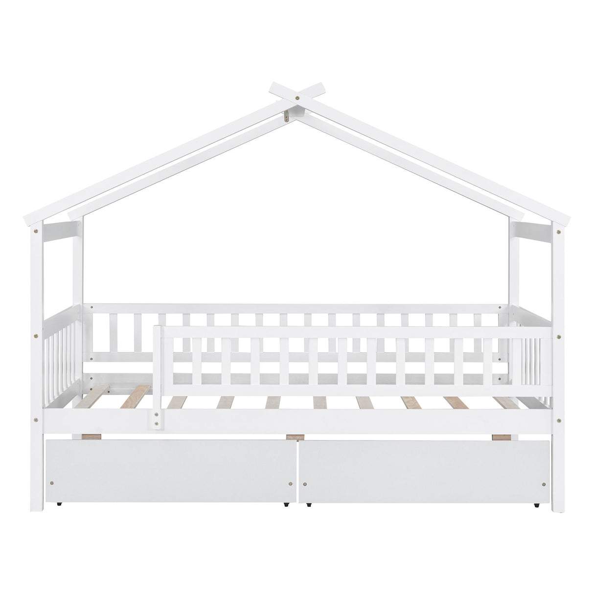 House Bed With 2 Drawers