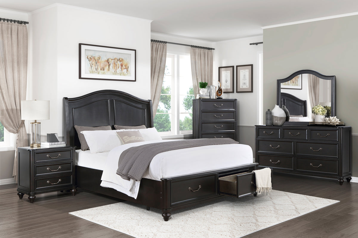 Charcoal Nightstand