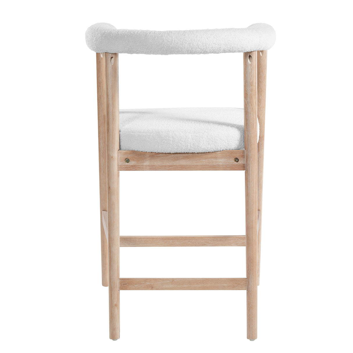 25" Seat Height Bar Stools with Back, Set of 2